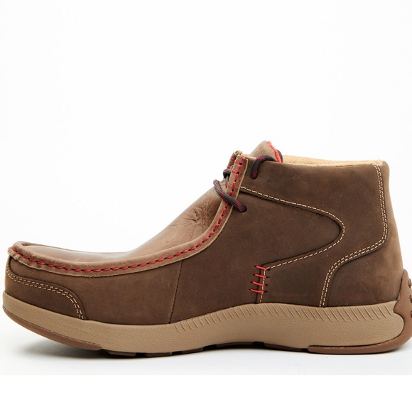 CODY JAMES MEN\'S WALLABEE MOC TOE WORK SHOES - COMPOSITE TOE NIB